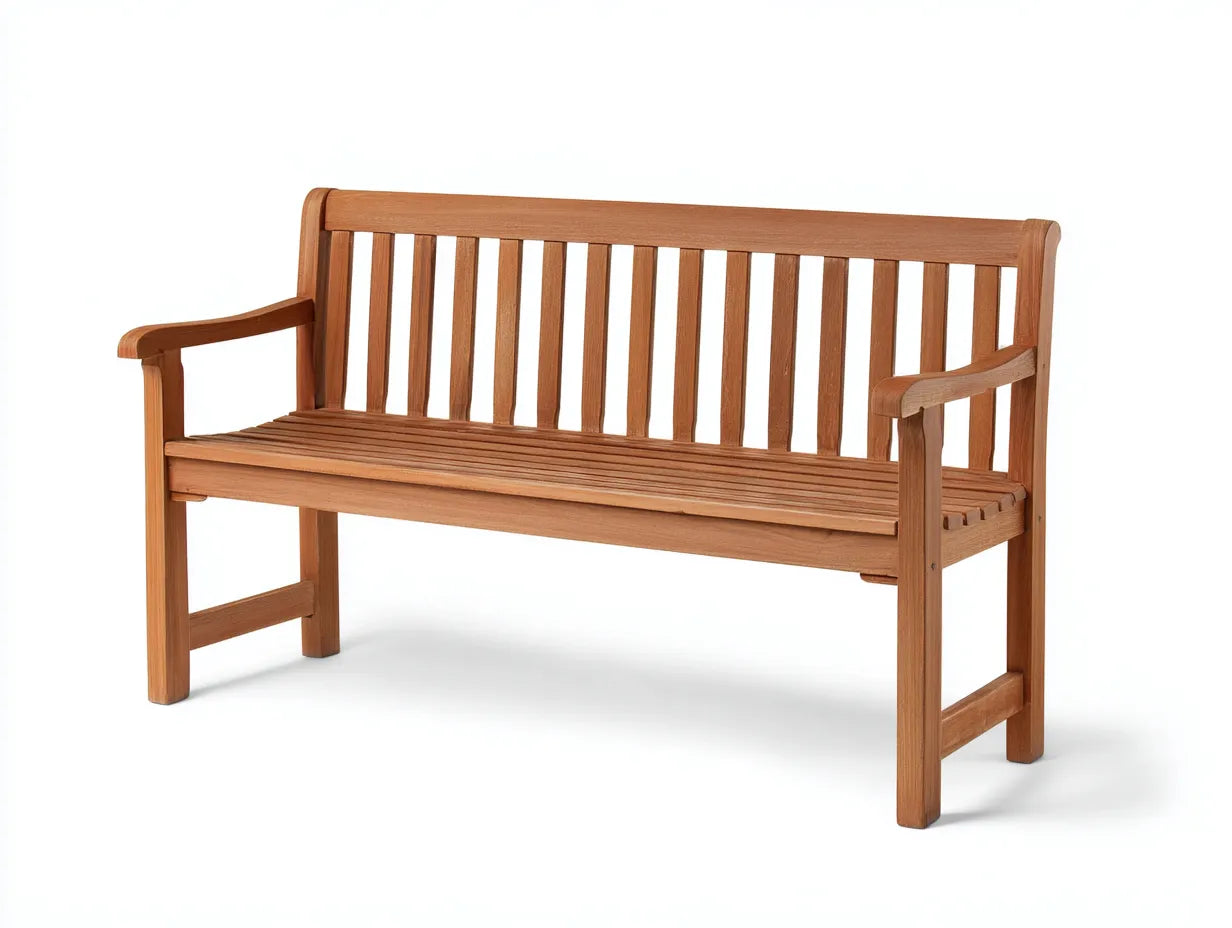 Banco de terraza 200×45×45 cm - madera - diseño minimalista exterior
