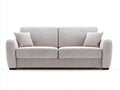 Sofá de 2 plazas 190 × 95 × 85 cm - gris claro - diseño moderno para salón