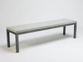 Banco de terraza de madera de teca 150 × 60 × 90 cm - marrón claro - estilo natural clásico