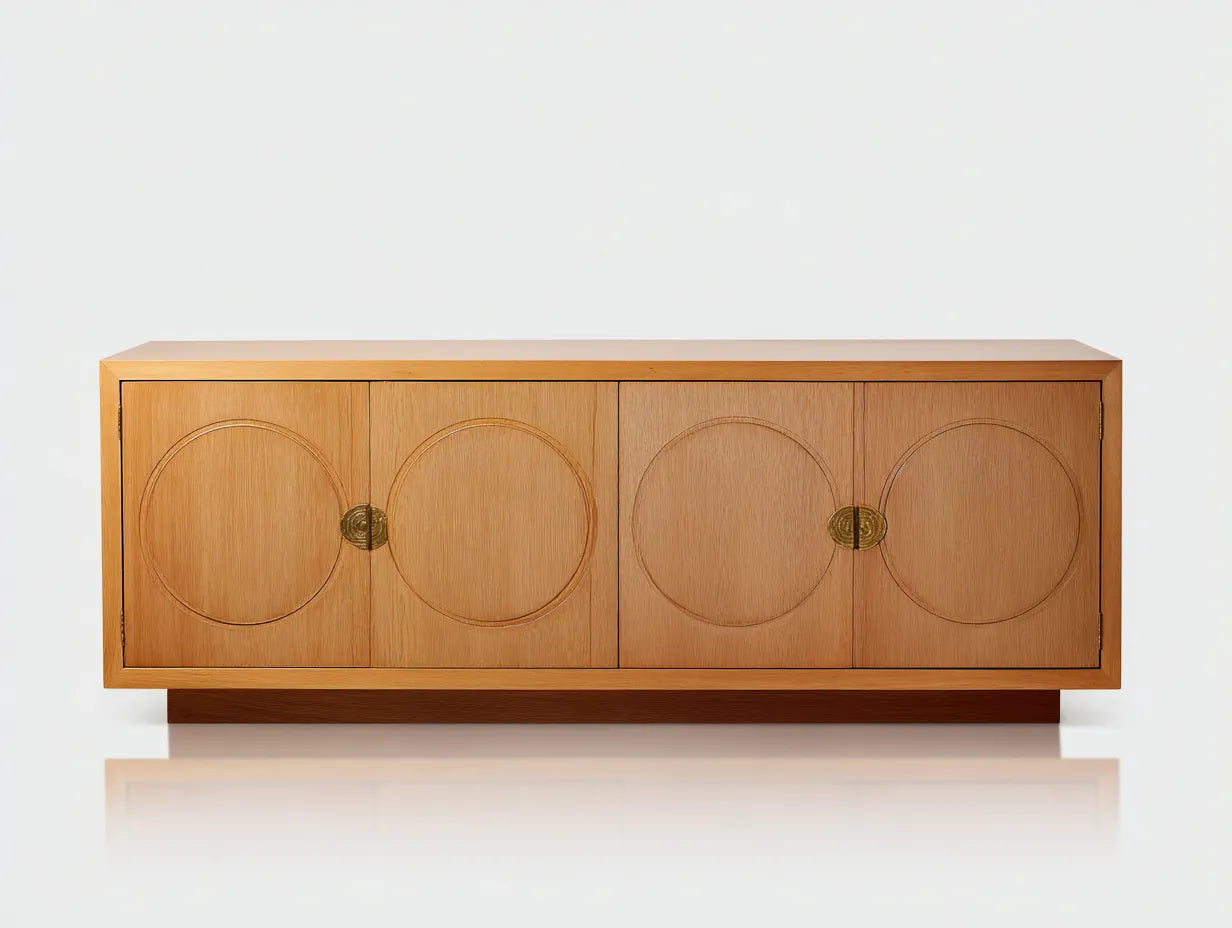 Mueble para TV 220×45×70 cm - madera natural - estilo moderno salón