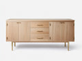 Mueble para TV 200×45×75 cm - madera clara - estilo moderno salón